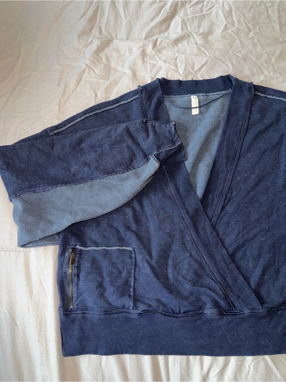 Free people wrap sweatshirt